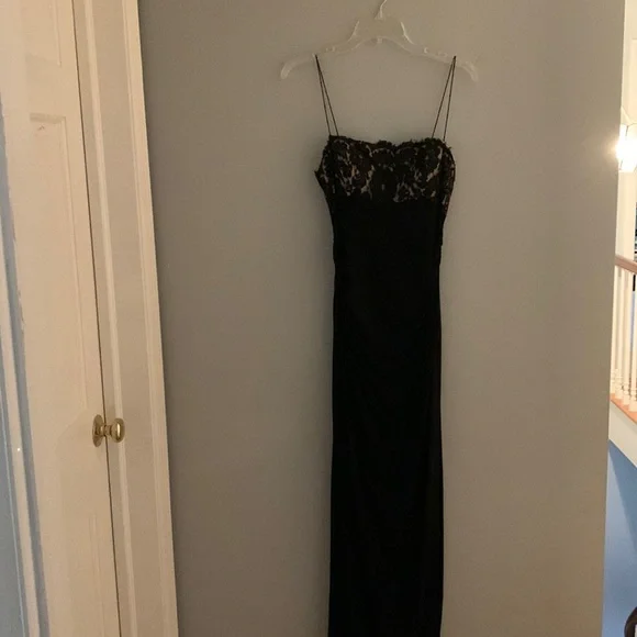 js boutique black dress Js Boutique Dresses | Js Boutique Black Dress 10 | Color: Black/Cream | Size: 10